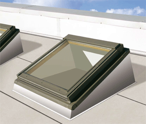 Flat roof system